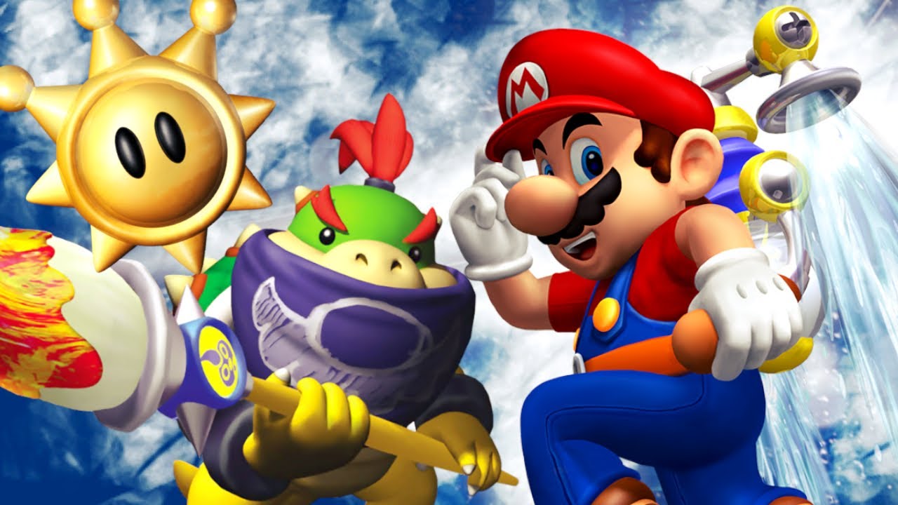 Super Mario Sunshine - TEST EN CARTON