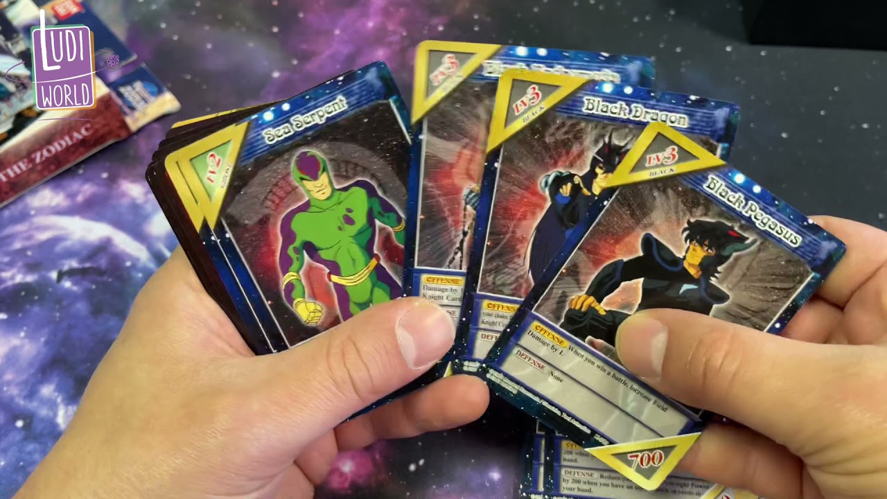 Ouverture de Decks du jeu de cartes St Seiya TCG (Les Chevaliers du Zodiaque)