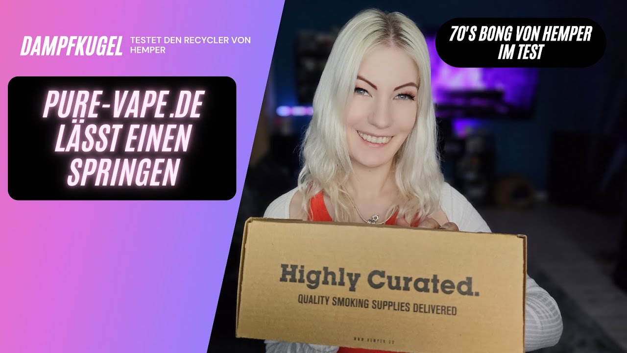 Hemper That 70's recycler im review! Kleine feine Vase