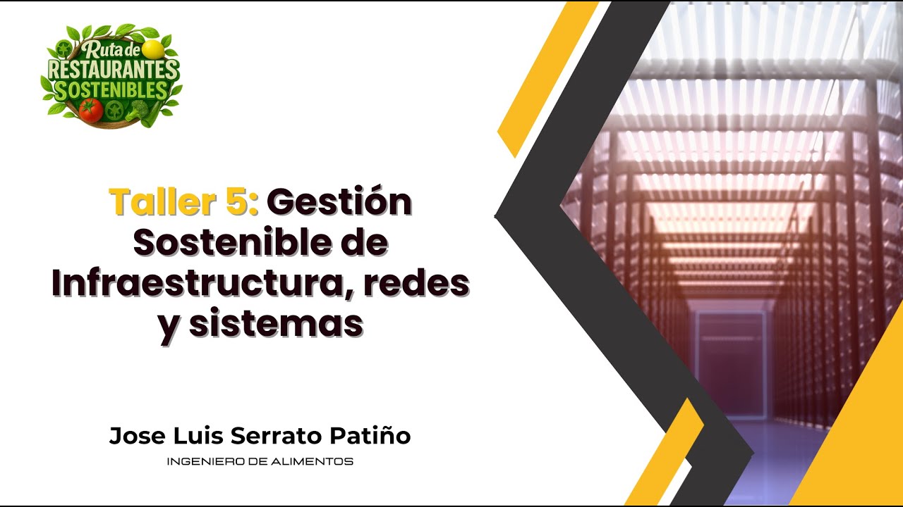 Taller 5: Infraestructura Sanitaria en Restaurantes - Restaurantes sostenibles