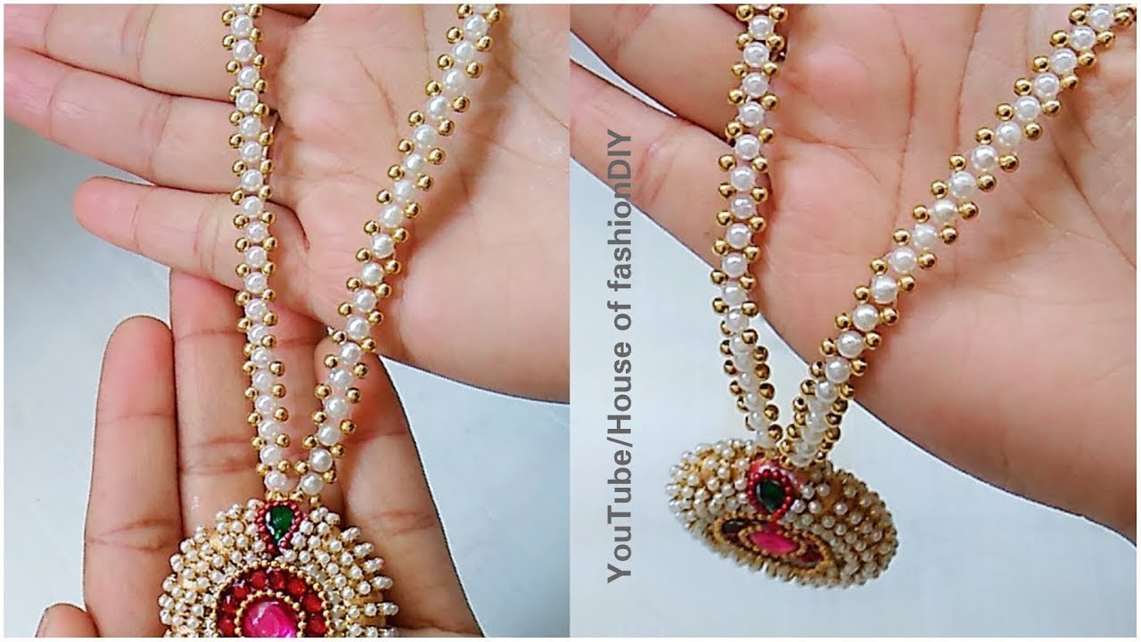 Latest Model Pearl Jewellery|| Silk thread Jewellery