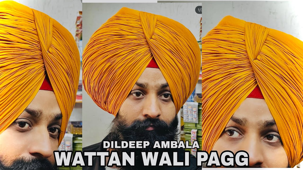 WATTAN WALI PAGG | DILDEEP AMBALA | NEW VIDEO #wattanwalipagg #pagg #turban #trending #holi #diwali 