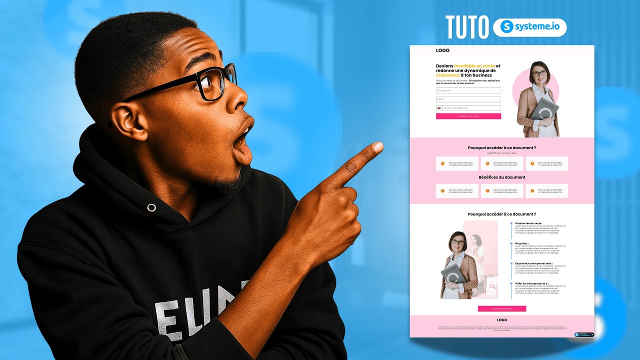 SYSTEME IO: Créer Des Tunnels de Vente Facilement en 2025 ! (Tuto Complet)