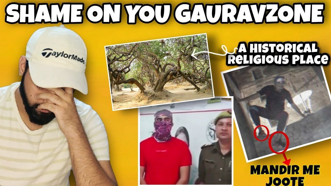 Gauravzone Arrested By Police - Nidhivan History 🔥 @GAURAVZONE