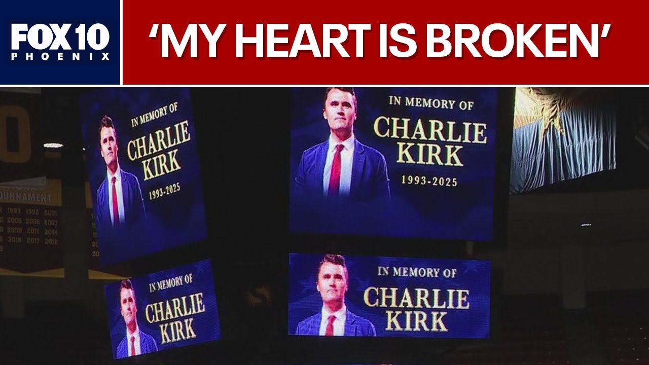 Charlie Kirk: Thousands gather at ASU for vigil | FOX 10 Phoenix