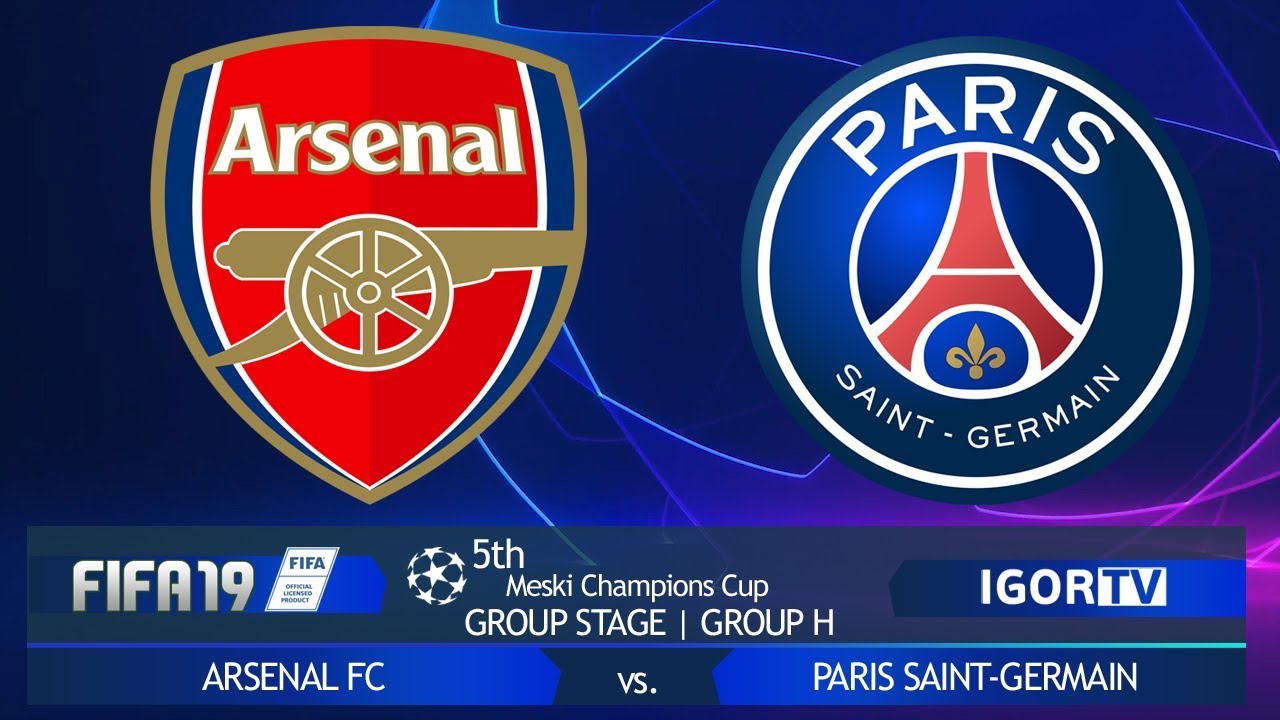 Arsenal vs. PSG | 5th Meski Champions Cup | Group H | FIFA19