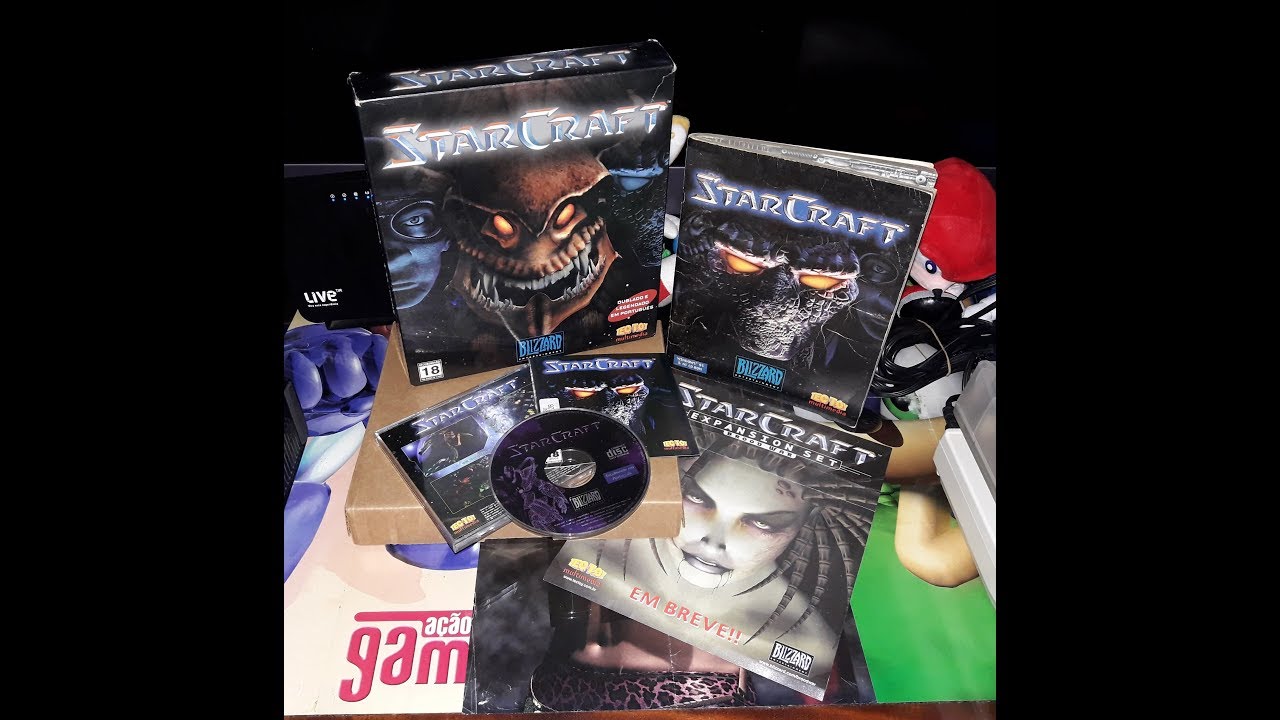 Re-Unboxing Retrô - Starcraft - PC TecToy Big Box