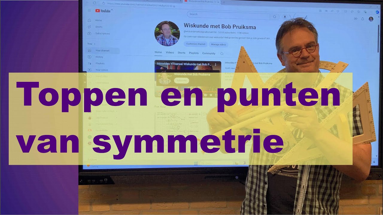 vwo AC 5.1 B Toppen en punten van symmetrie
