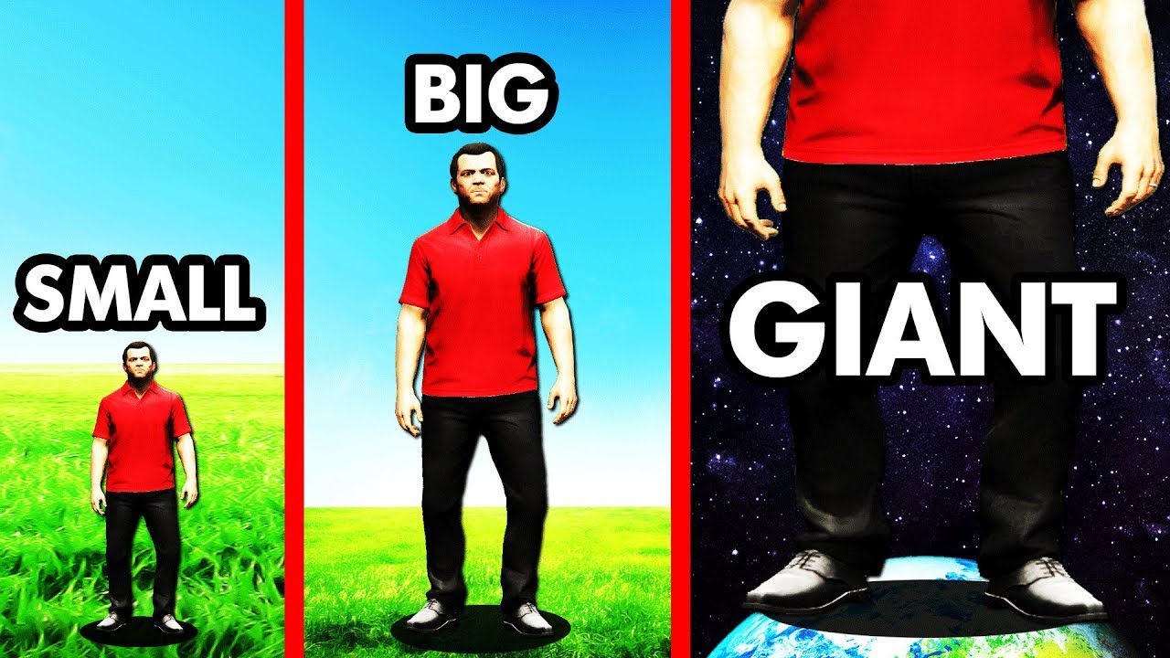 Crecemos Hasta Ser EL HOMBRE M&Aacute;S GRANDE EL MUNDO En GTA 5