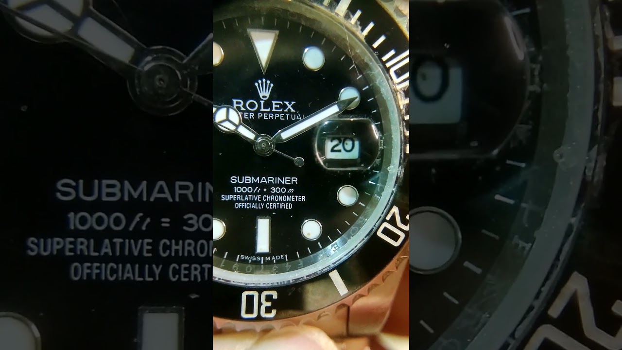 Rolex falso:como saber se &eacute; original ou r&eacute;plica?
