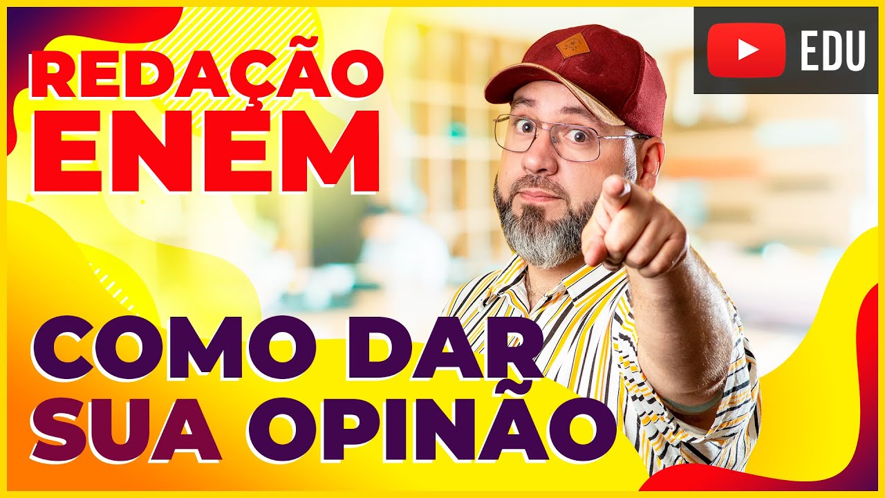 SOCORRO! Não consigo dar minha opinião na REDAÇÃO.