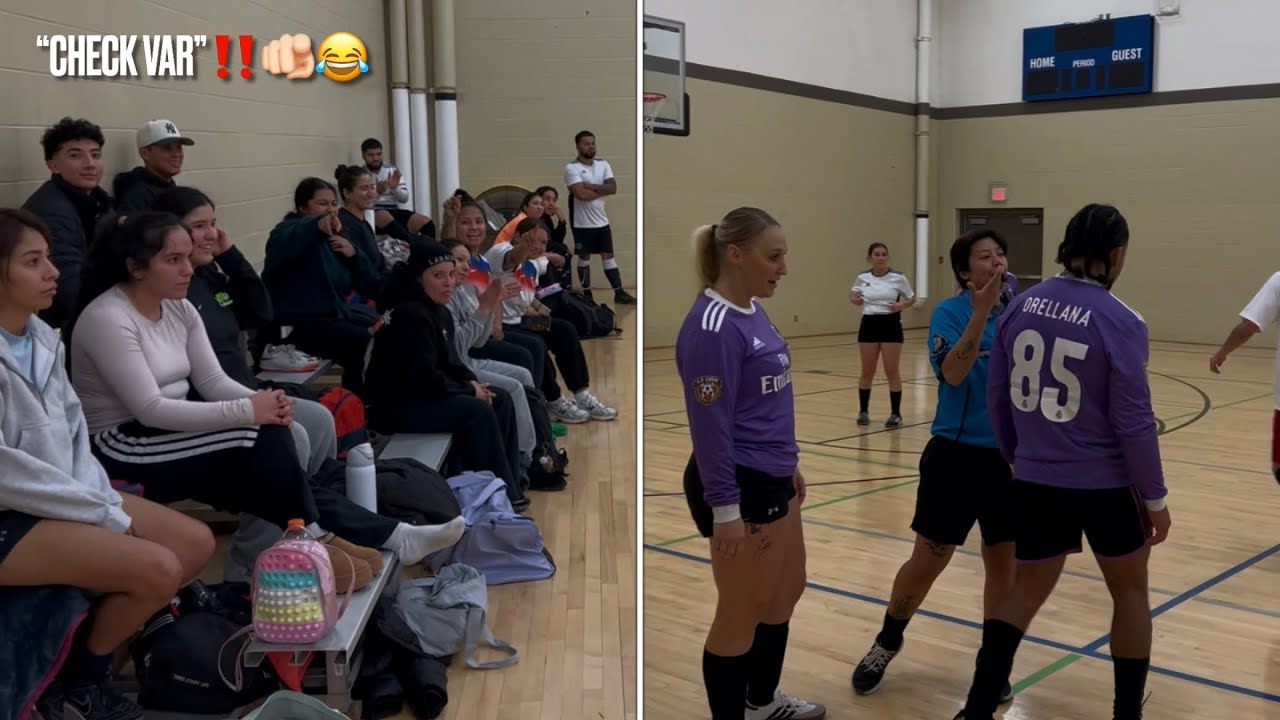 FUTSAL SOCCER Fans get into Players NASTY Nine Goal DEFEAT!