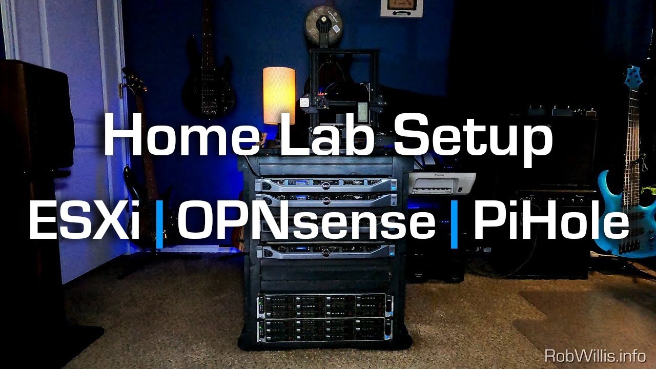 Cybersecurity Home Lab Setup - VMWare, OPNsense, Pi-hole