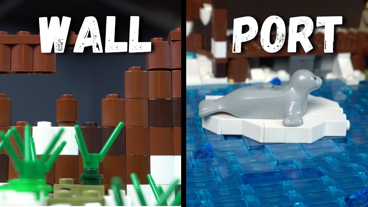 Дополнение «Палисад и порт» | Frostholm Lego Moc, часть 4