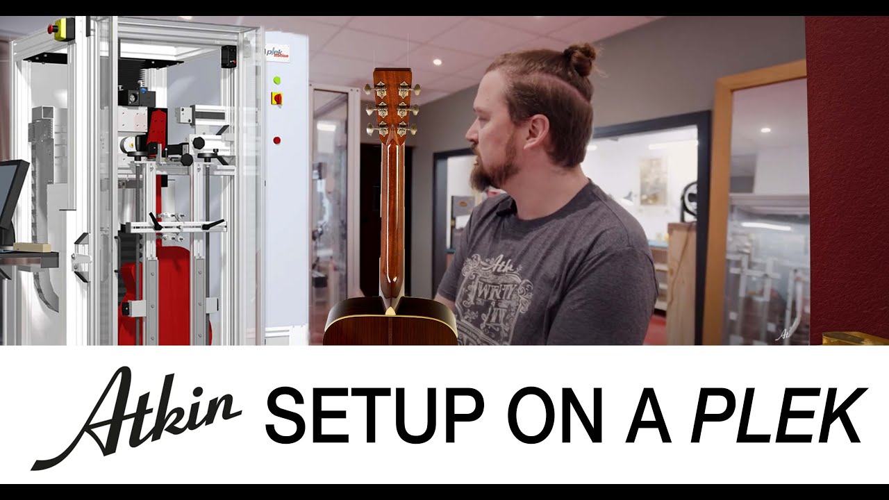 How Atkin Guitars Uses the Plek Machine for Perfect Setups and Unmatched Playability!