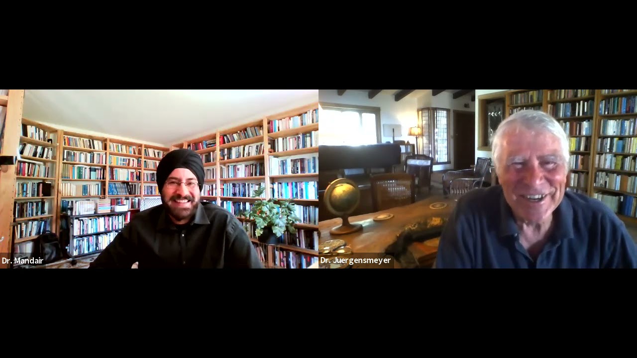 Dr. Juergensmeyer in Conversation with Dr. Mandair