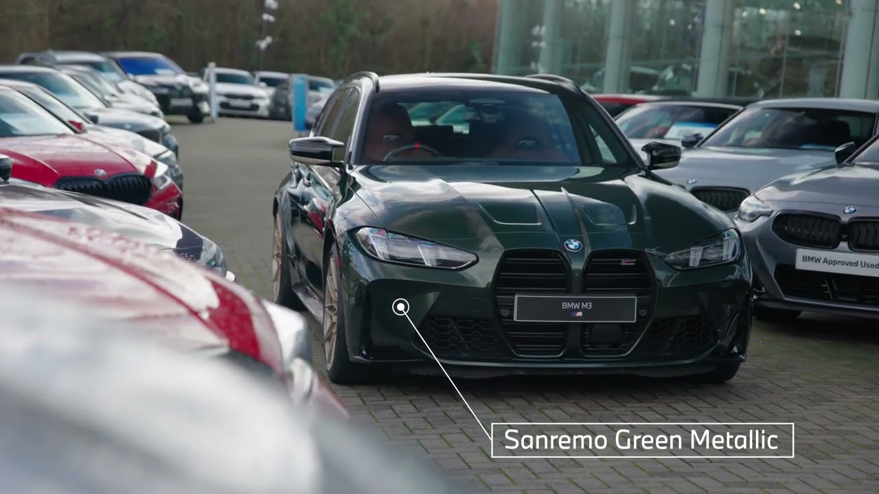 BMW M3 Touring in San Remo Green