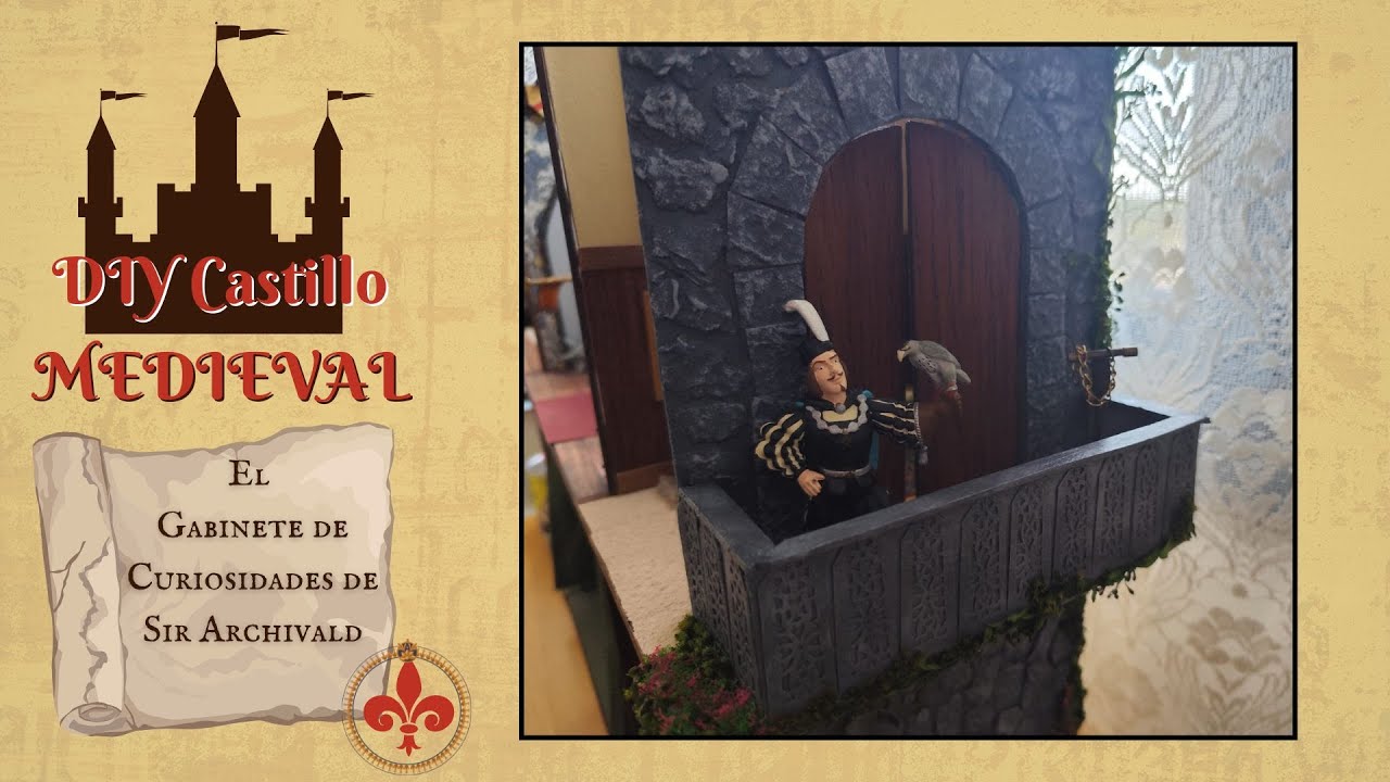 Miniaturas creativas: Castillo Medieval 7.  El Gabinete de curiosidades de Sir Archivald
