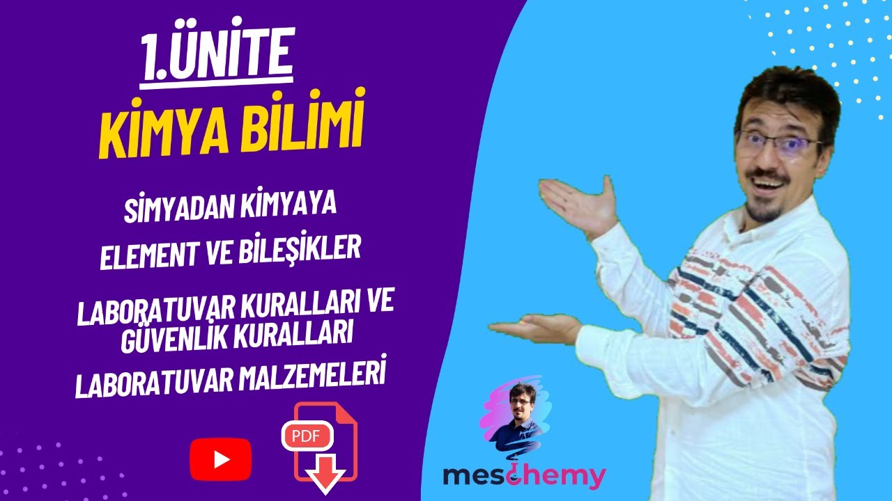 Kimya Bilimi - Kimya Bilimi Tyt Konu Anlatımı 9.Sınıf Kimya Bilimi Pdf 1