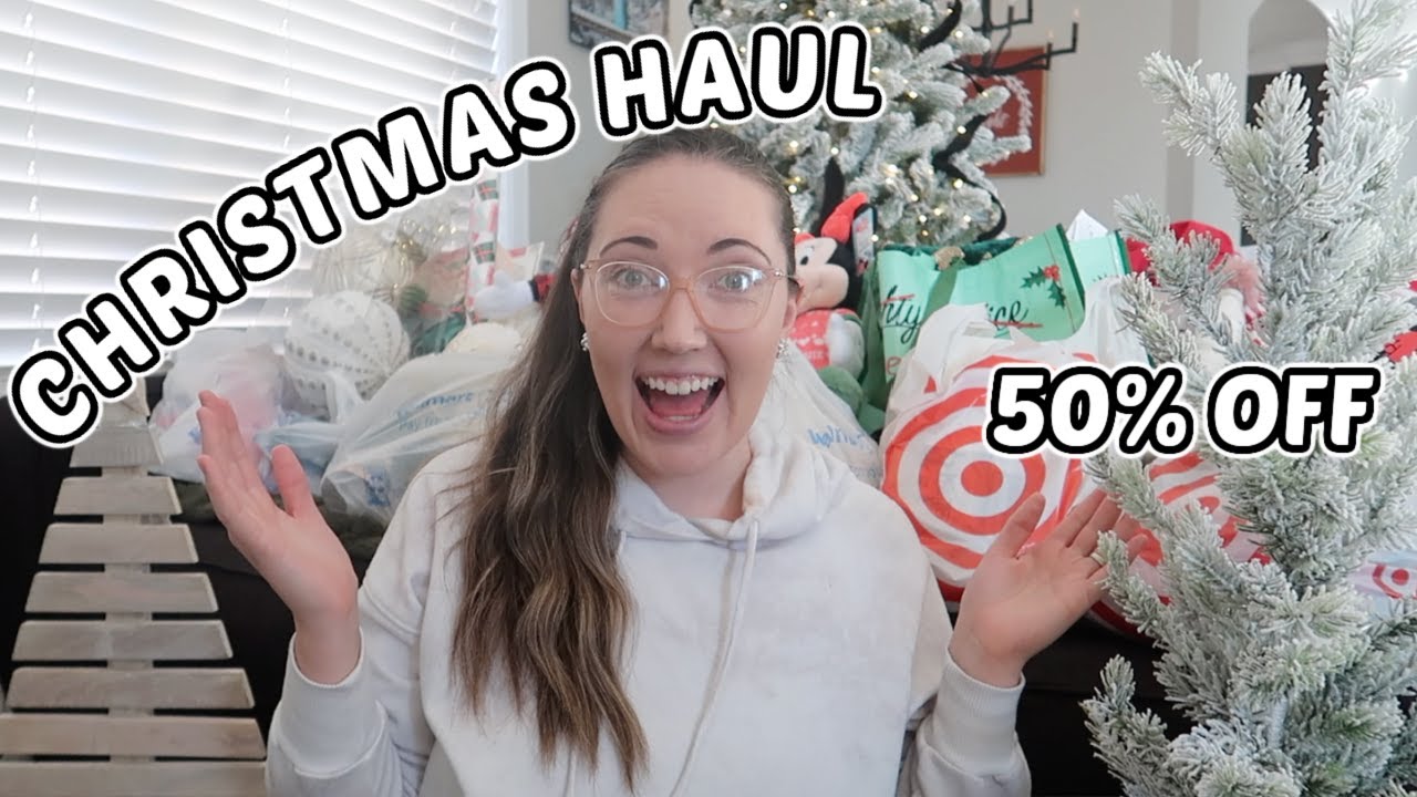 HUGE After Christmas Sale HAUL || Target, TJ Maxx and Walmart!