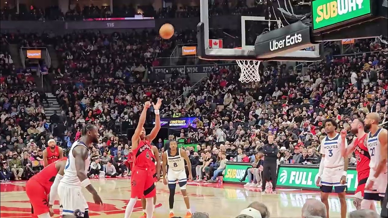 2026 Feb 4 Raptor vs Minnesota