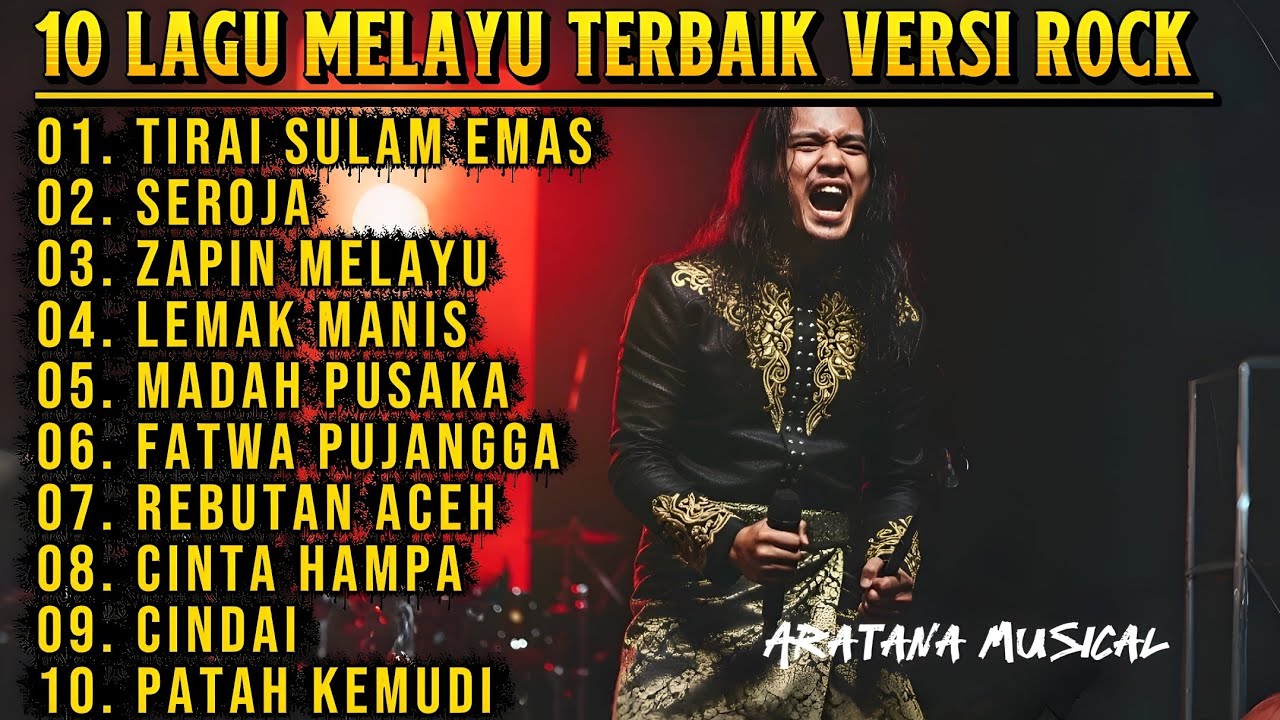 10 Lagu Melayu Terbaik Versi Rock | Full Album Rock Melayu Terpopuler - Aratana Musical