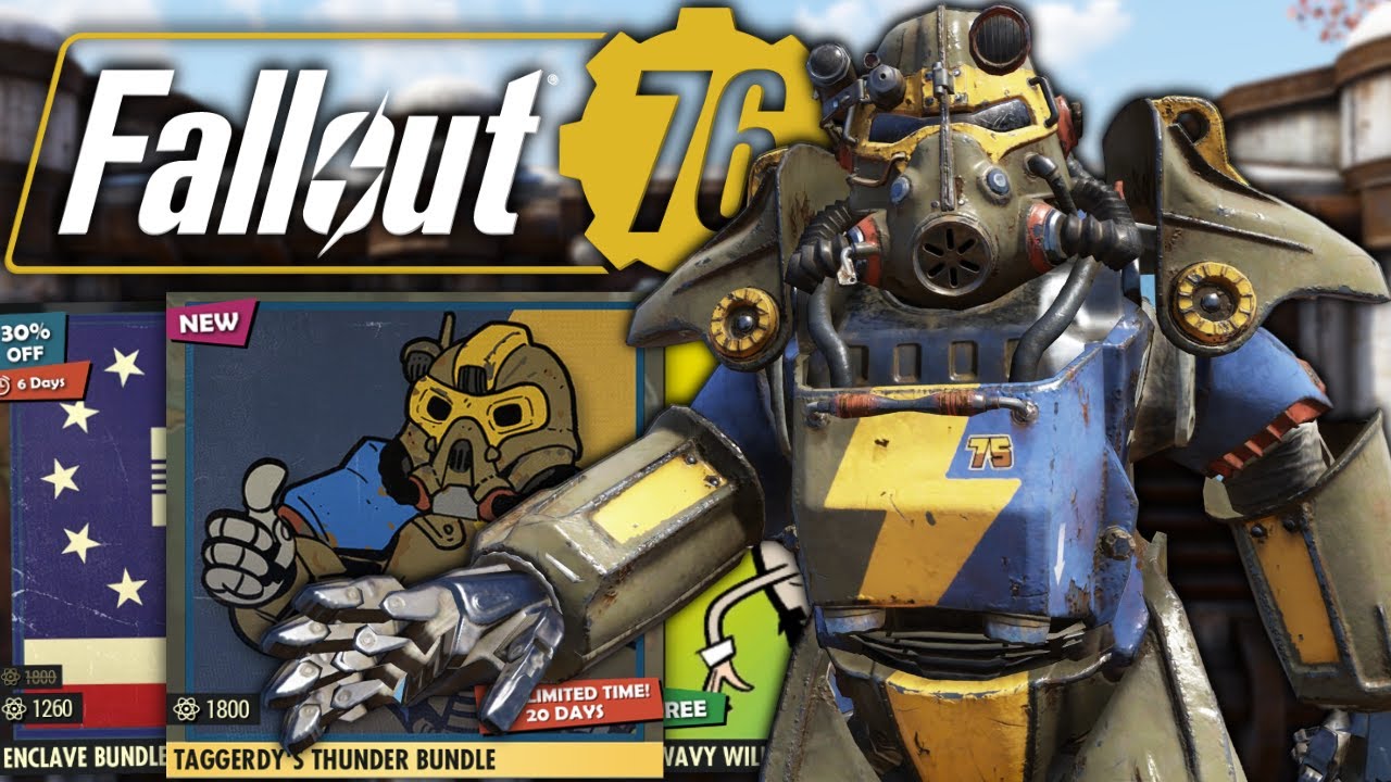 Taggerdy's Thunder Bundle Showcase & Review | Fallout 76