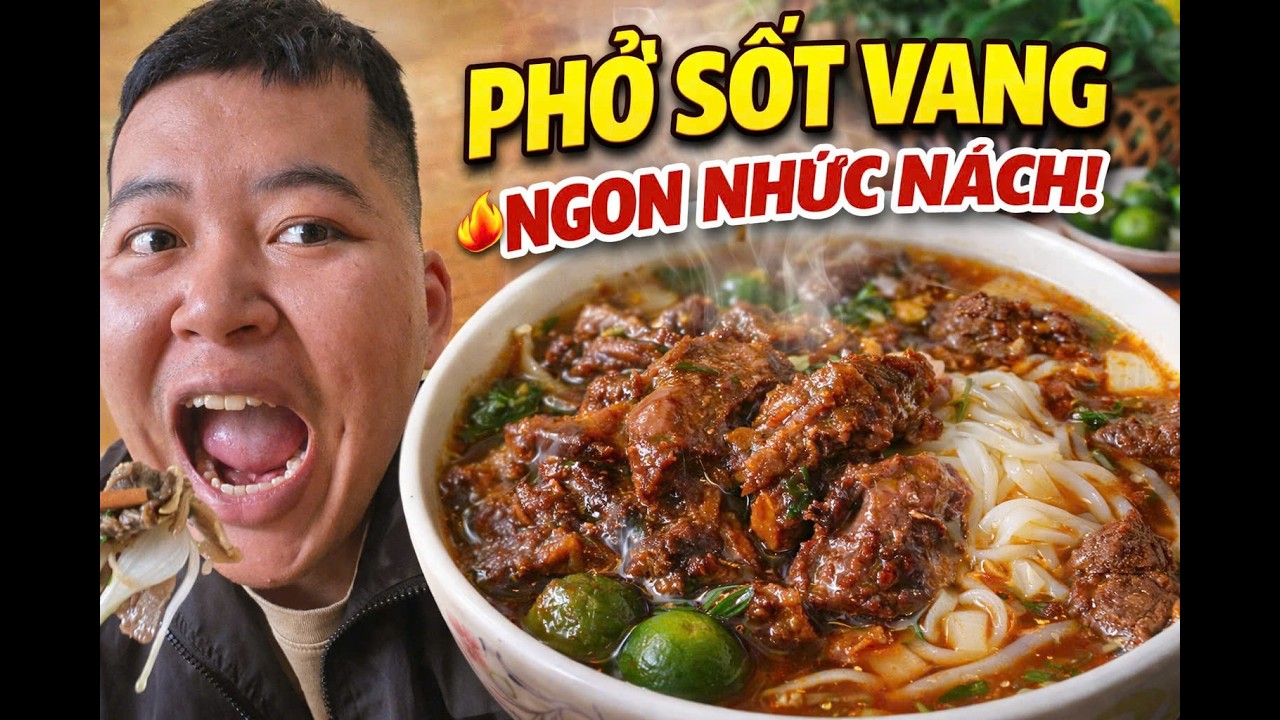 Quán Phở Sốt Vang Này Khiến Tôi 