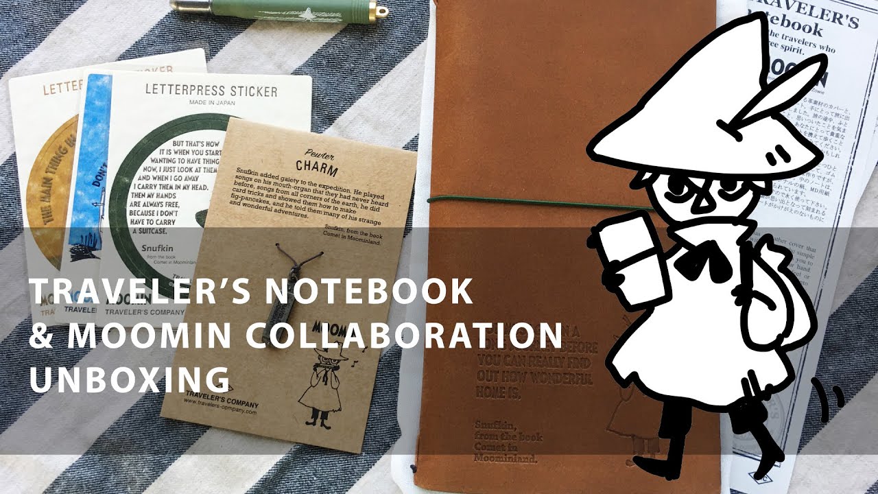 Traveler's Notebook x Moomin || Unboxing