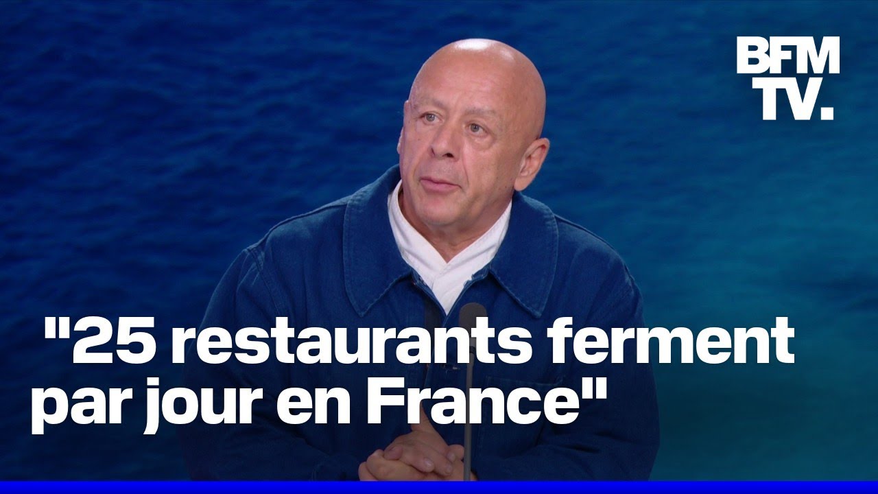 Tourisme en berne, fermeture de restaurants, loi pour le fait-maison... L'interview de Thierry Marx