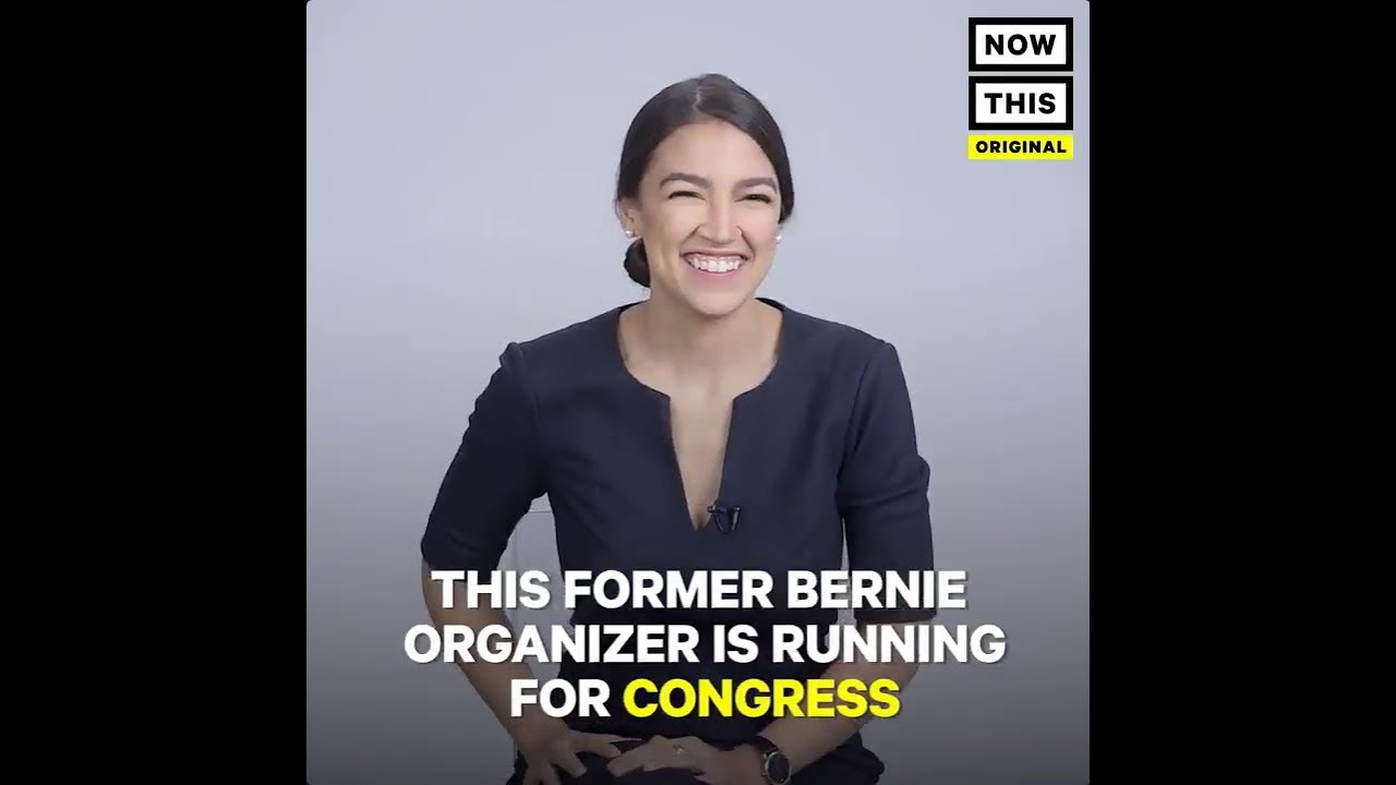 Alexandria Ocasio-Cortez featured on NowThis