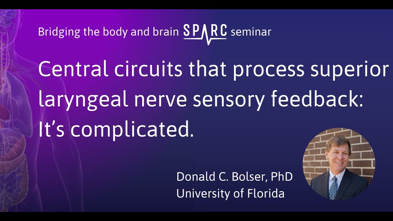 SPARC Seminar Series: Dr. Don Bolser