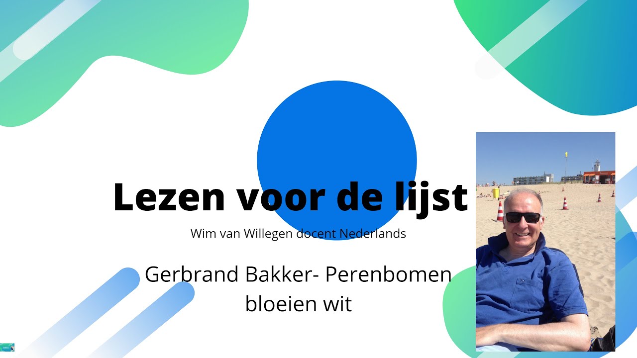 Gerbrand Bakker Perenbomen bloeien wit