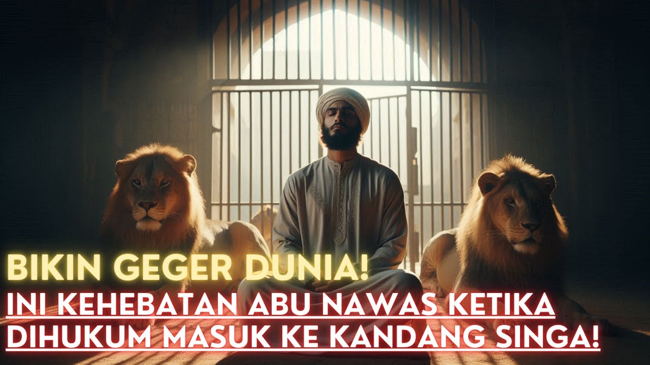 KENAPA ABU NAWAS TIDAK MATI KETIKA DIMASUKKAN KE KANDANG SINGA?