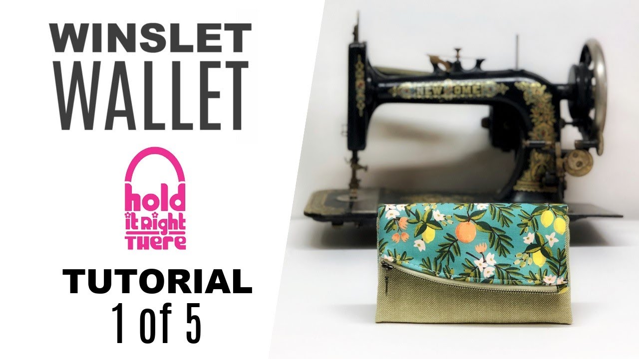 How to sew the Winslet Wallet (Tutorial 1 of 5) - Description & Supplies
