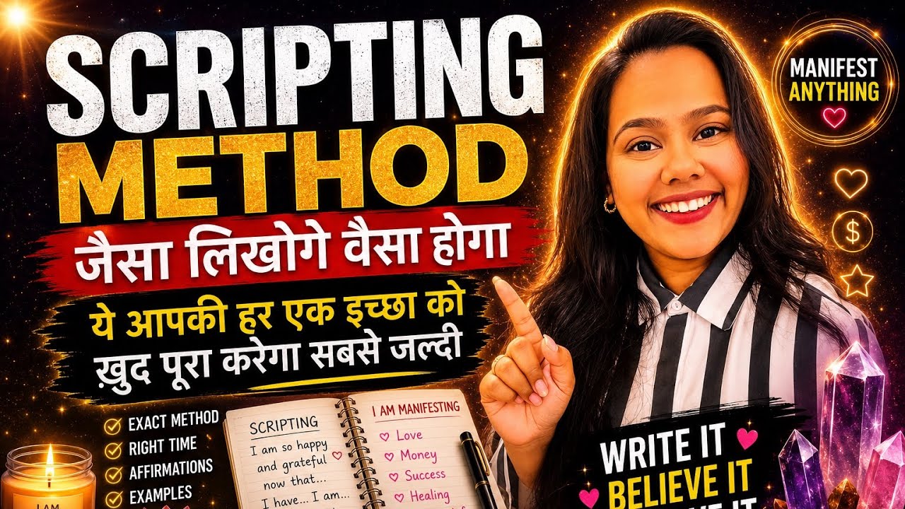 मात्र कुछ ही घंटों में इच्छा पूरी हो जाएगी MANIFEST ANYTHING IN FEW HOURS | SCRIPTING MANIFESTATION