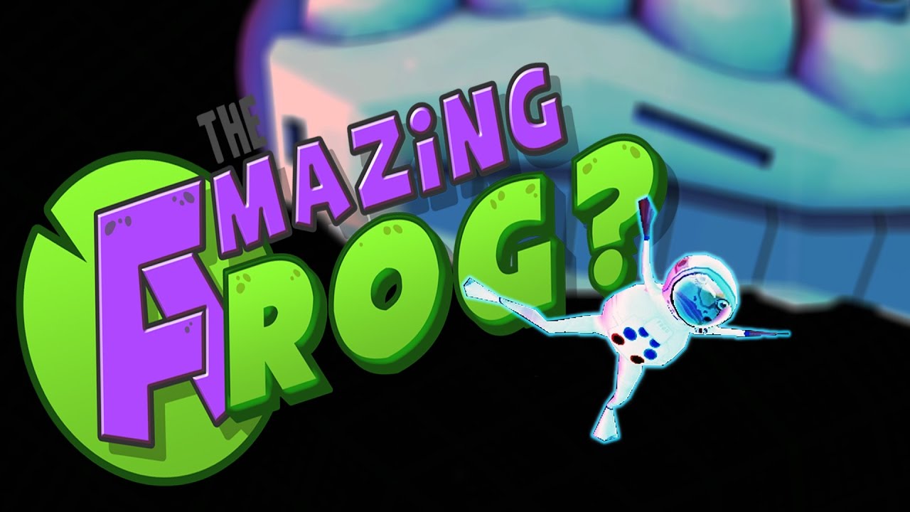 Going to Space to Find the Space Lab and.. ZOMBIE FROGS? (Amazing Frog Gameplay)
