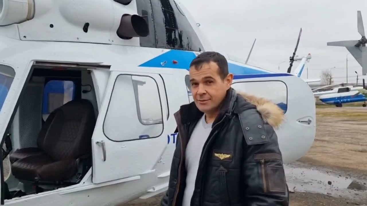 Отбили несущий винт на Ми-2 !