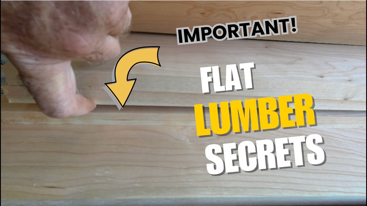 Flatten Lumber With Your Ears  And the Stuff Between Them.