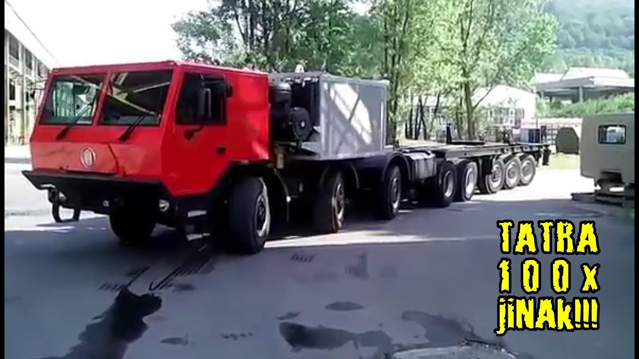 TATRA 100x jinak!!! Všestrannost speciálů TATRA!