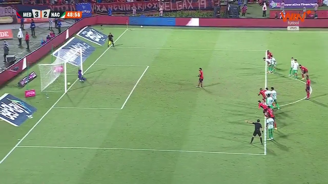 🔴🔵 Medell&iacute;n scores! A superb finish from Leyser Chaverra, who converted the penalty!
