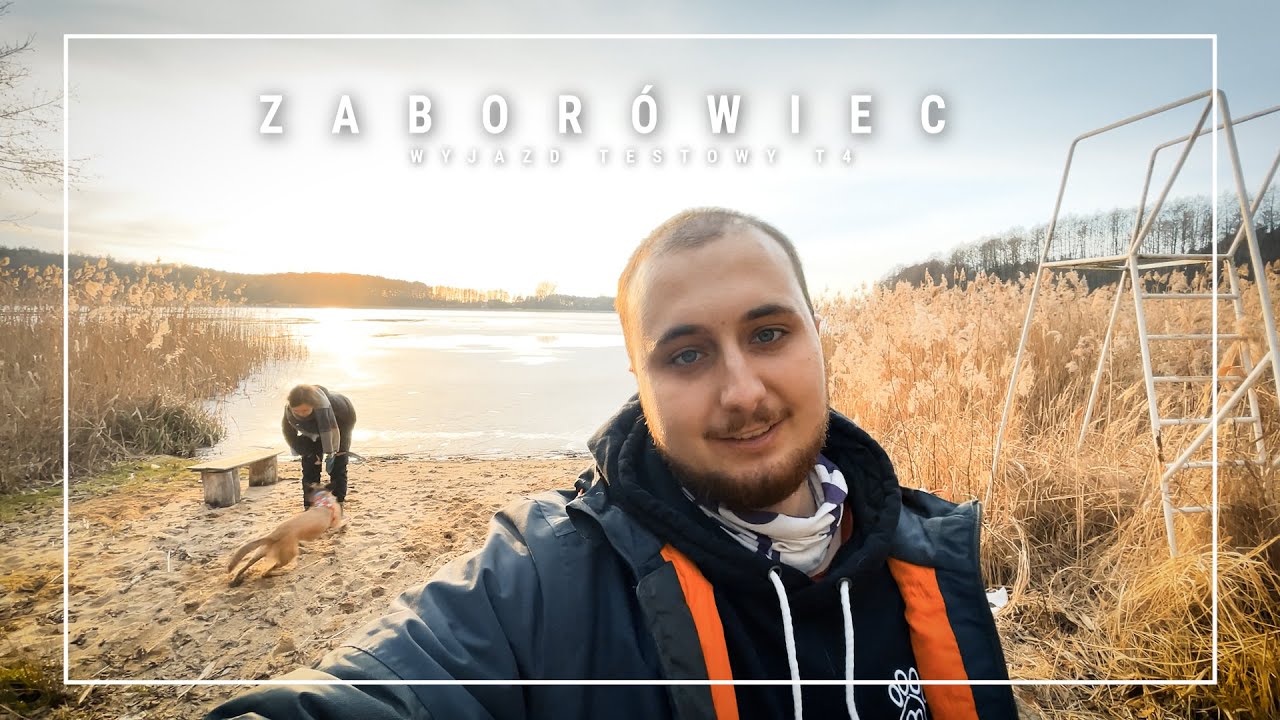 Rapocin, Dominice i jezioro Brzeźnie w Zaborówcu - pierwsza nocka w busie - TeCztery Łapy Vlog #4