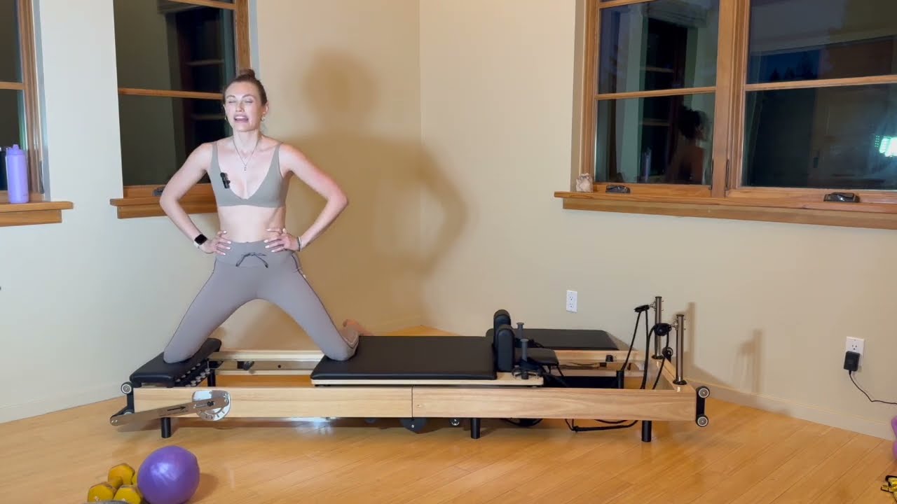 Athletic Reformer- *Intermediate* Dumbbells + Pilates Ball