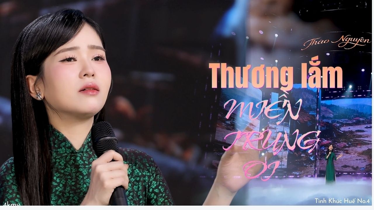 Thảo Nguyên Bolero – THƯƠNG LẮM MIỀN TRUNG ƠI | Nhạc buồn tâm trạng quê hương hay nhất, nghe là thấm