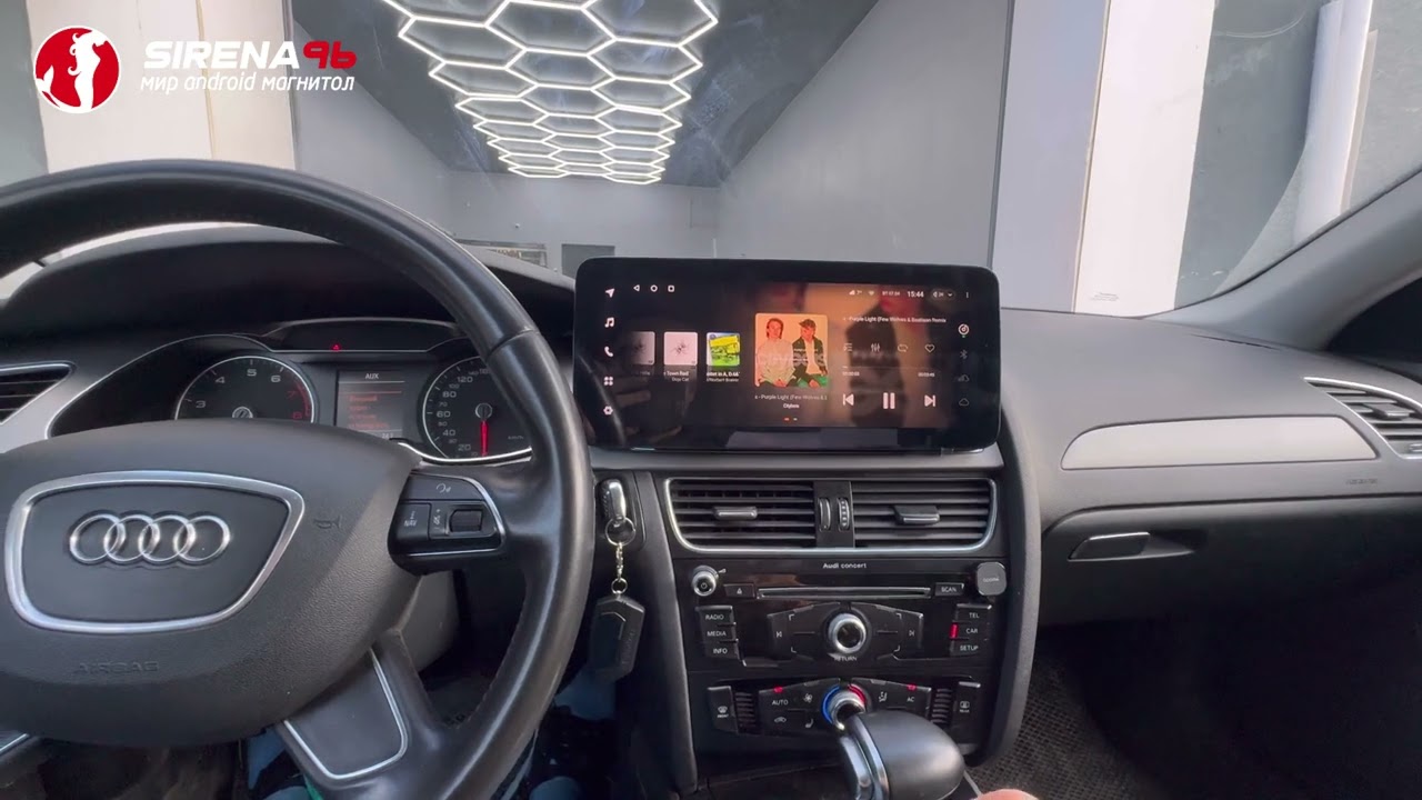 Audi A6 - установка android магнитолы от Sirena96