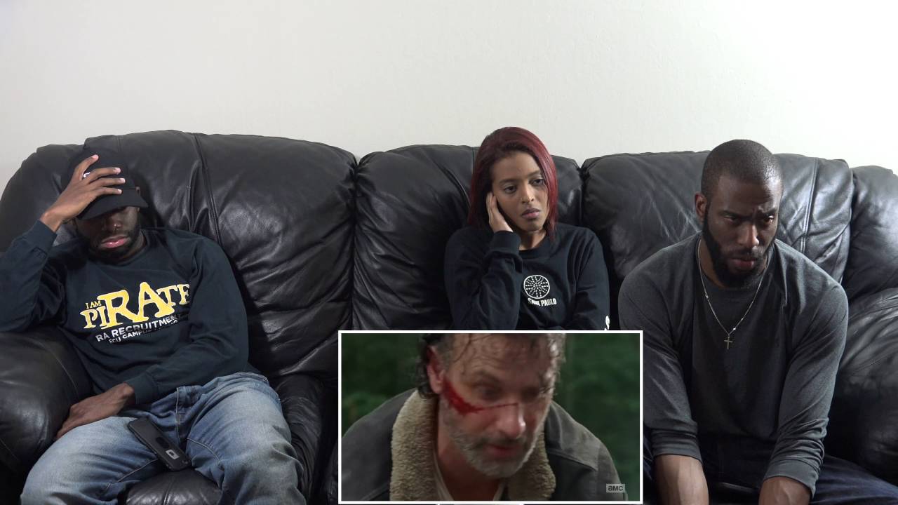 REACTION to The Walking Dead SEASON 7 Episode 1 (FULL REACTION - Part 3)