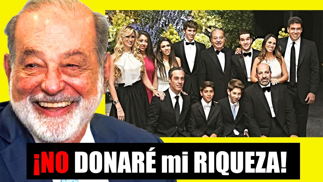 🤑¿Qué HACEN los NIETOS de CARLOS SLIM en los NEGOCIOS de su ABUELO?🤑