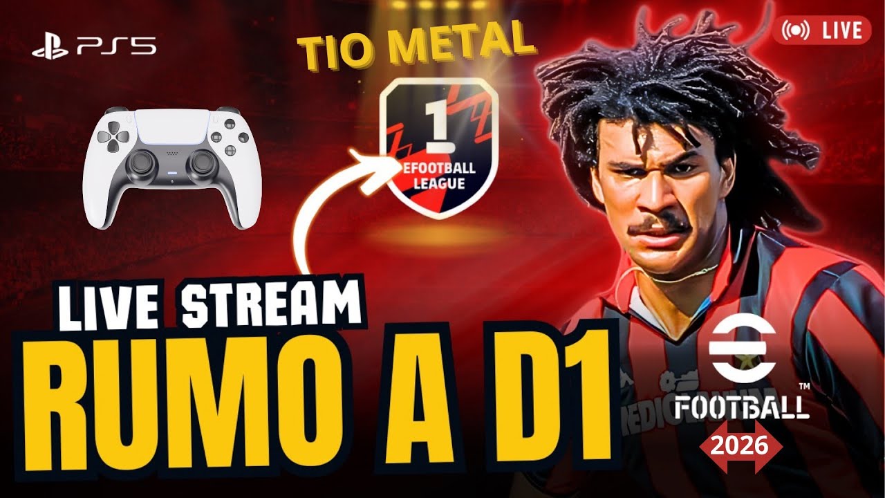 LIVE STREAM EFOOTBALL  26  JOGANDO PELA RESENHA COM O CHAT VENHA O QUE VIER