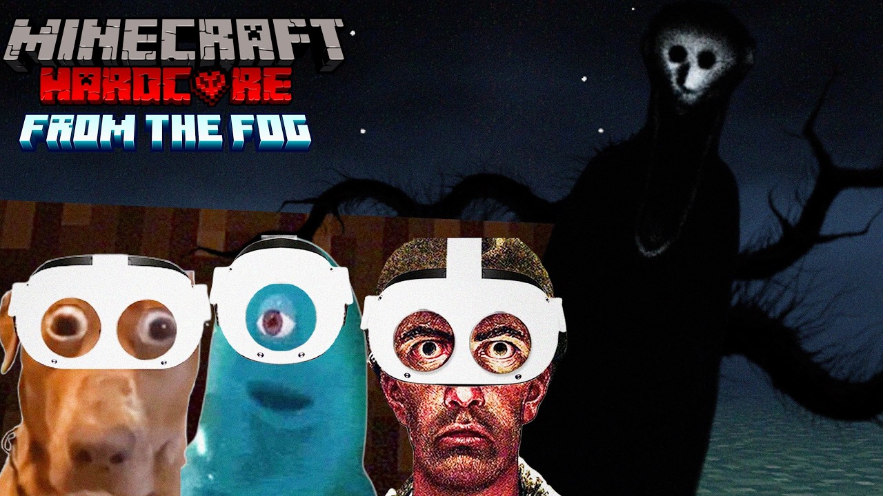 3 Idiots Survive 100 days In Minecraft VR with Horror Mods...