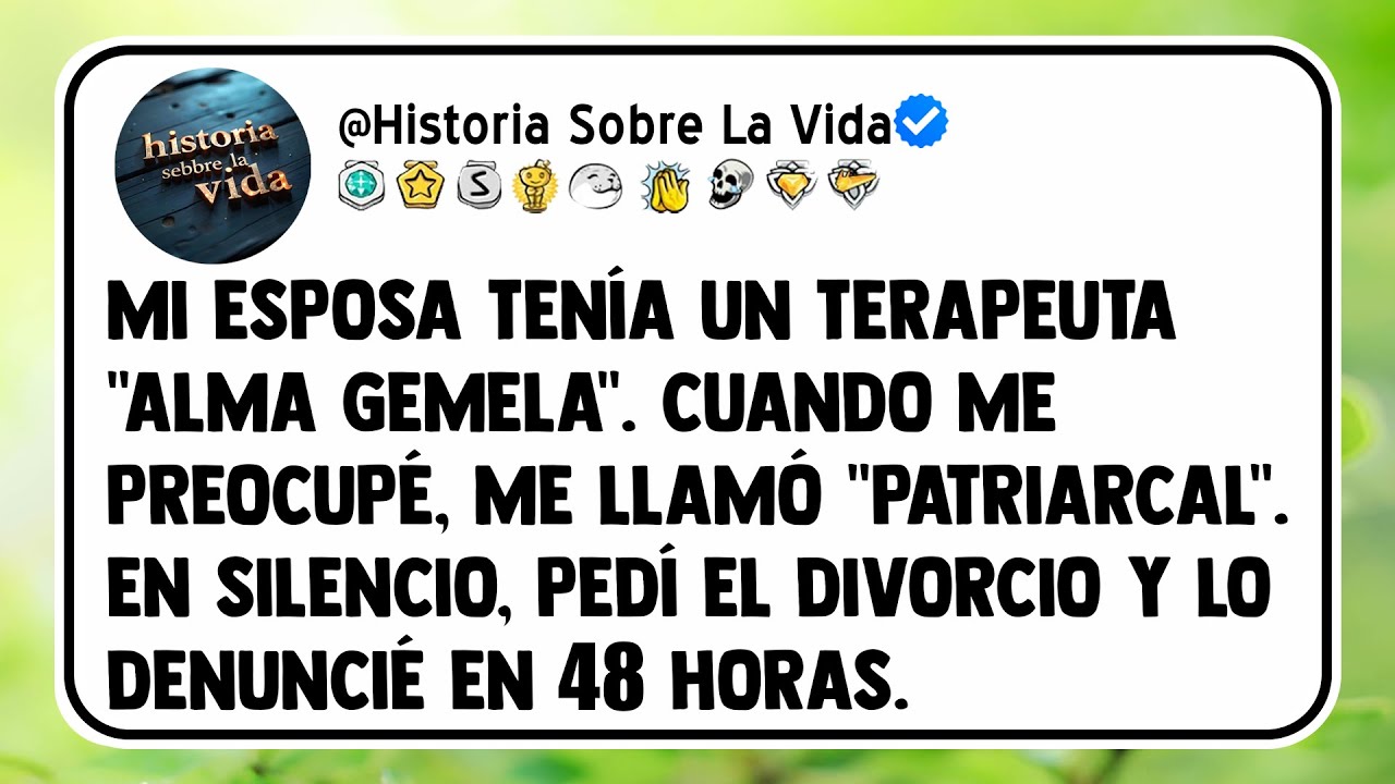 Mi esposa tenía un terapeuta 
